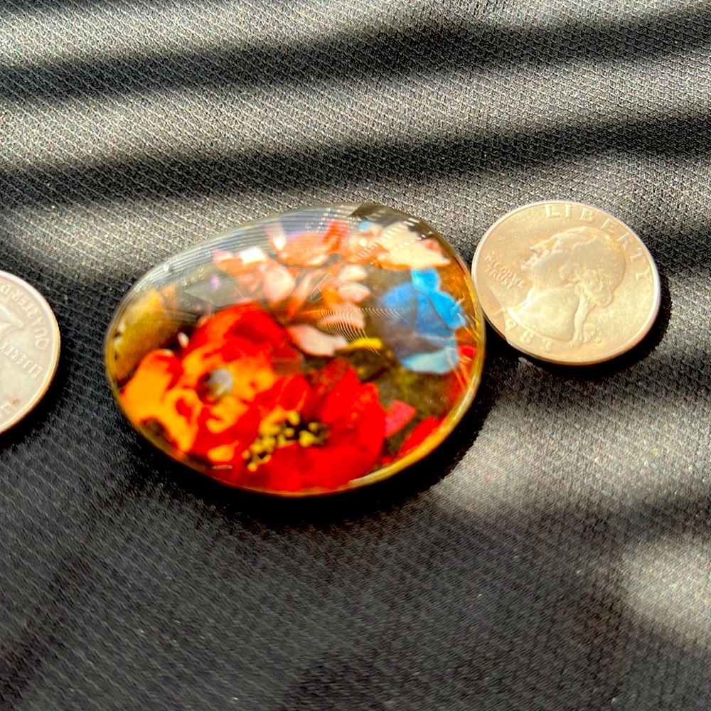 Crafting. Eye glass lense pin